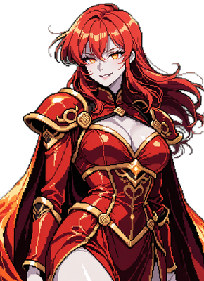 Inferno Goddess — game art