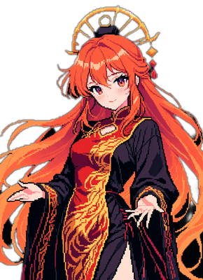 Phoenix Dancer — game art