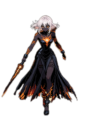 Burning Revenant — game art