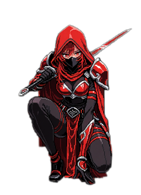 Crimson Assassin — game art