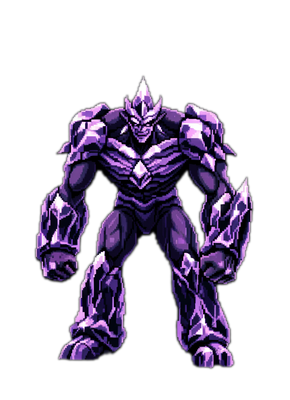 Crystal Golem — game art