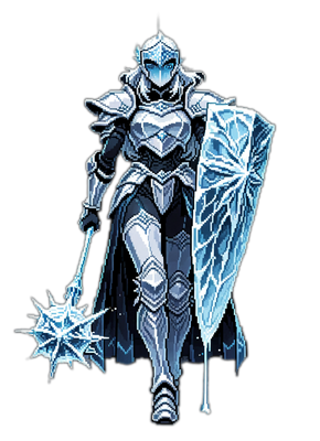 Frozen Sentinel — game art